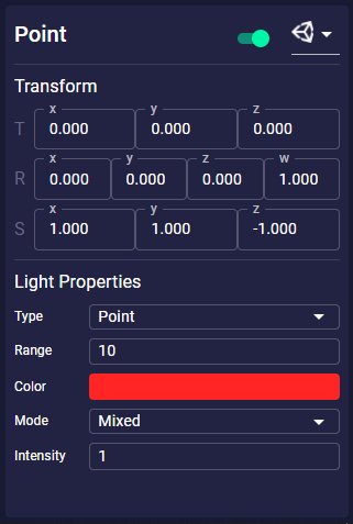 light properties